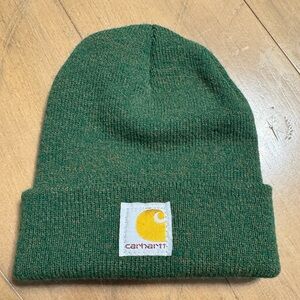 Toddler Carhartt Green Knit Beanie